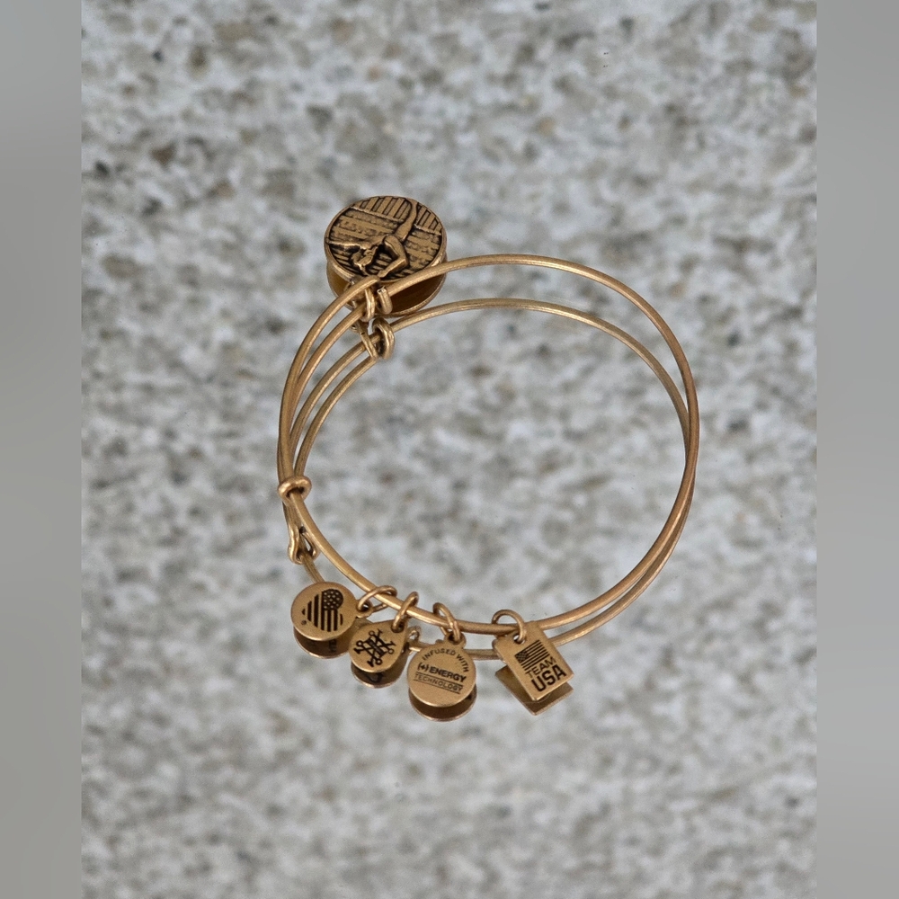 Gold Bracelet Alex And Ani Swan Bracelet ALEX AND ANI Orlando